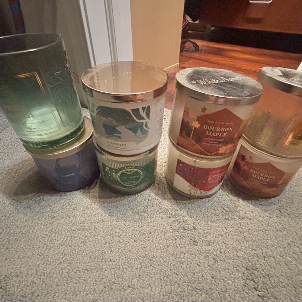 Bath & Body Works empty 3 wick Candle
